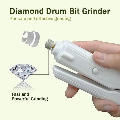 LINKEVAP 2-In-1 Pet Nail Clipper & Grinder Set - Ultra Quiet Rechargeable Dog & Cat Paw Trimmer, Suitable for All Size Pets' Toes and Claws